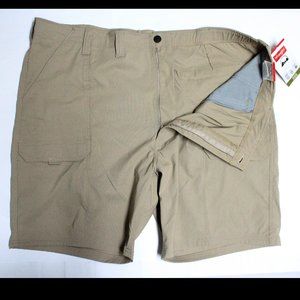 Wrangler Size 46 Hiker Shorts 8" Inseam Dark Khaki